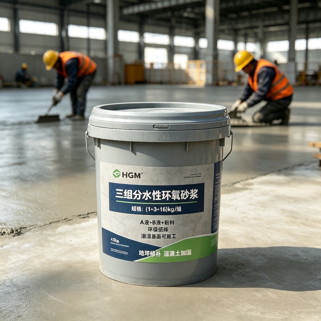 新荣三组份水性环氧砂浆